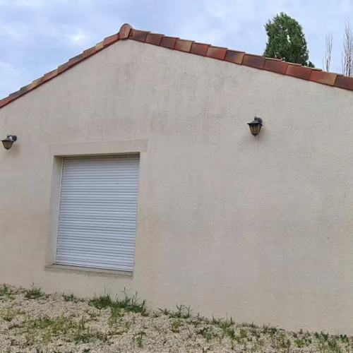 façade après traitement par l'équipe de la SAPA